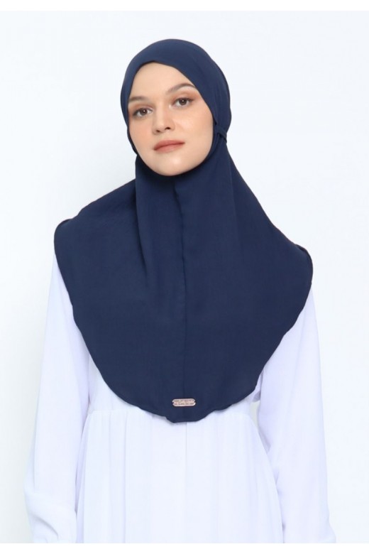 Faiza Bergo Airflow Navy